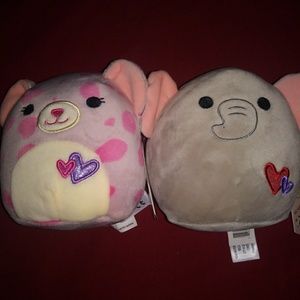 2 Squishmallow Plushes